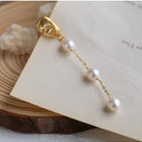 Timeless Charm Pearl Drop Earrings - floysun