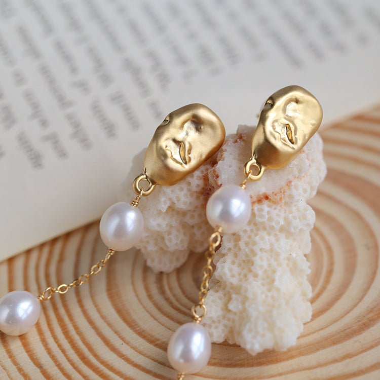 Timeless Charm Pearl Drop Earrings - floysun