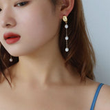 Timeless Charm Pearl Drop Earrings - floysun