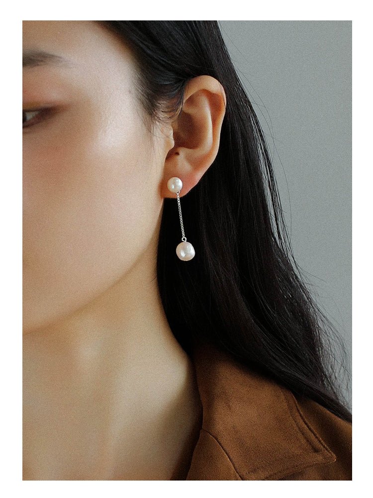 Timeless Simple Pearl Earring - floysun