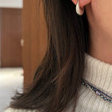 U - Shaped Minimalist Hoops Earrings - floysun