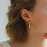 U - Shaped Minimalist Hoops Earrings - floysun