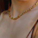 U - shaped Thick Chain Necklace - floysun