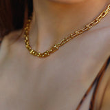 U - shaped Thick Chain Necklace - floysun