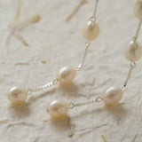 Unique Shell Multi-Pearl Long Drop Earrings - floysun