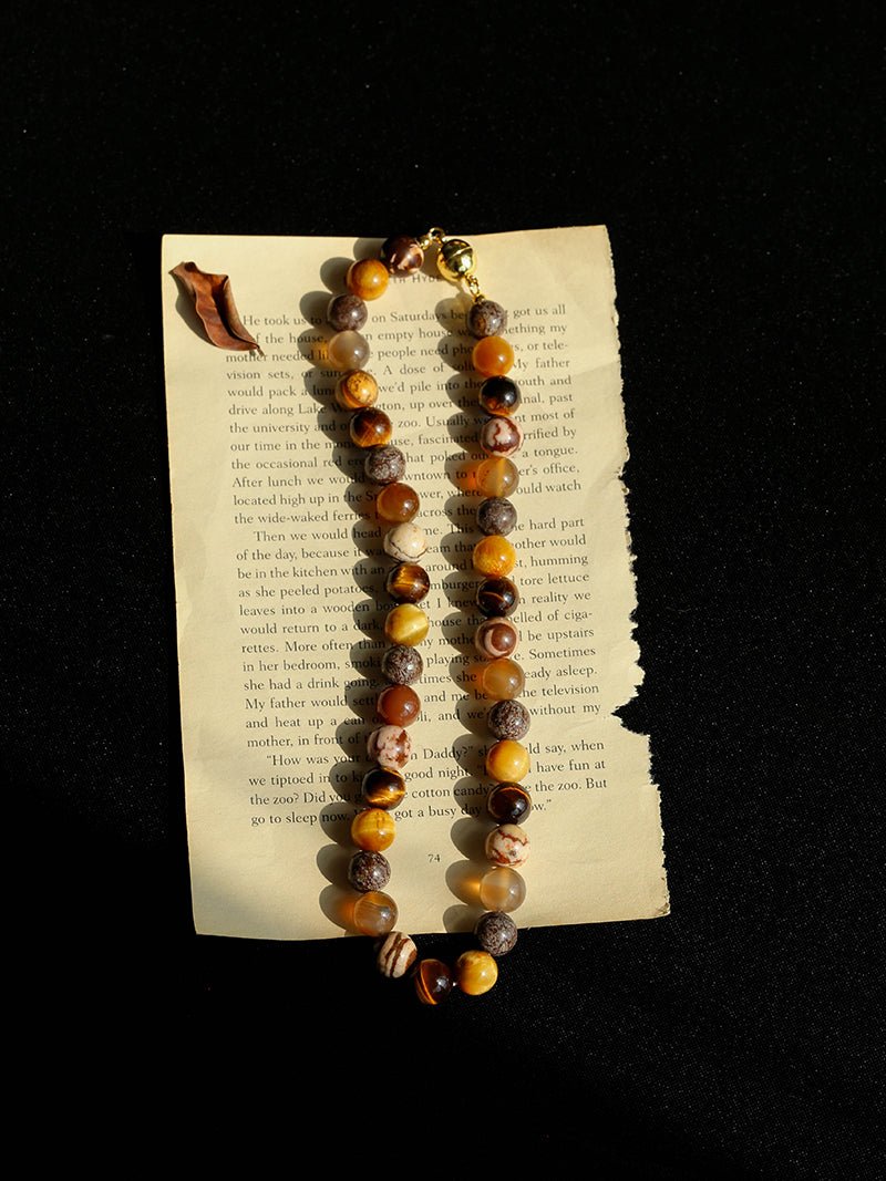 Valley Echo Beaded Necklace - floysun