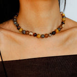 Valley Echo Beaded Necklace - floysun