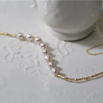 Vintage Baroque Pearl Choker Necklace - floysun