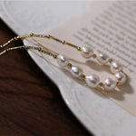 Vintage Baroque Pearl Choker Necklace - floysun