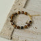 Vintage Earth Tone Gemstone Beaded Bracelet - floysun