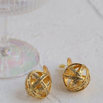 Vintage Hollow Ball Drop Earrings - floysun