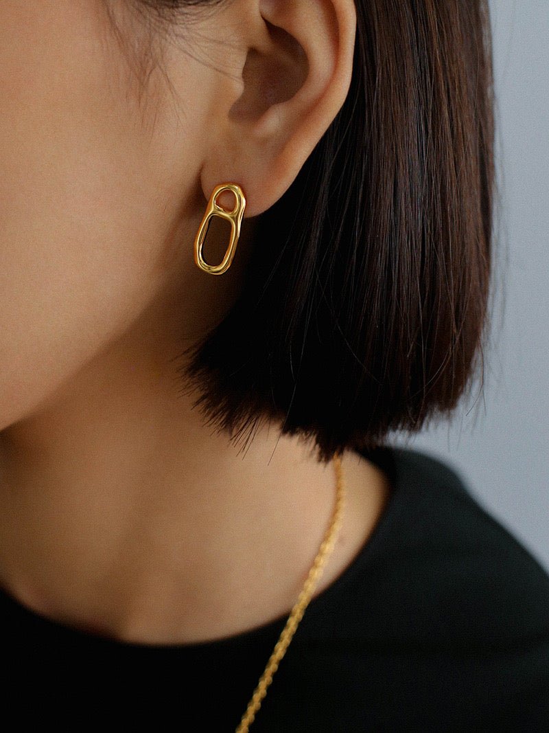 Vintage Simple Geometric Earrings - floysun