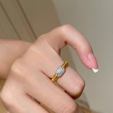 Vintage Style Baguette Ring - floysun