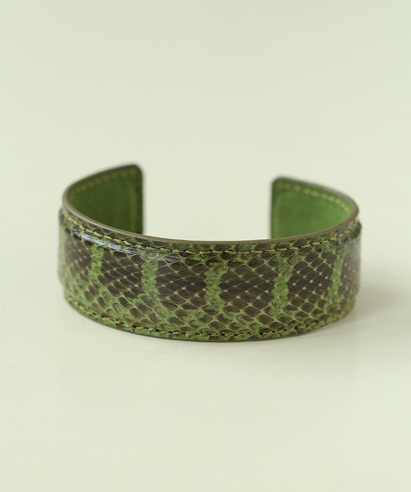 Vintage Wide Narrow Version Leather Statement Bracelet - floysun