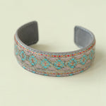 Vintage Wide Narrow Version Leather Statement Bracelet - floysun