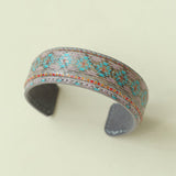 Vintage Wide Narrow Version Leather Statement Bracelet - floysun