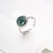 Water Grass Onyx Gemstone Open Ring - floysun