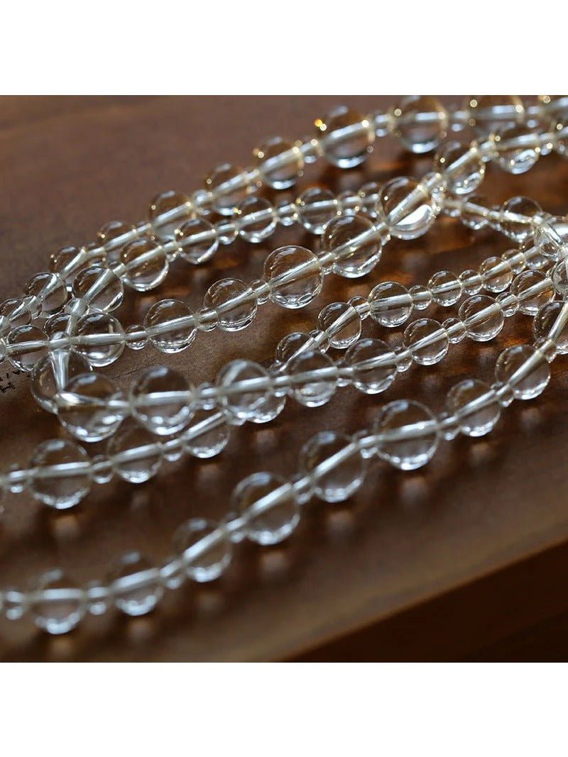 White Crystal Long Necklaces - floysun