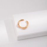 Classic French Minimalist Open Ring