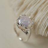 Button Baroque Pearl Ring