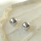 6/8/10/12/14mm Korean Artificial Pearl Earrings (Buy one get one) - floysun