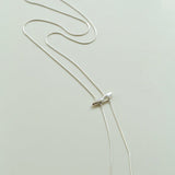 925 Silver Pull-out Adjustable Necklace - floysun