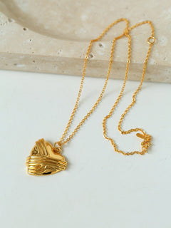 925 Silver Zongzi Love Necklace - floysun