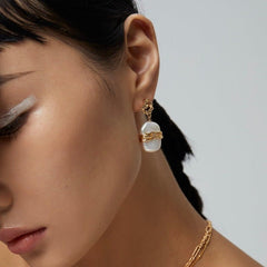 Baroque Pearl Earrings - floysun