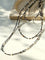 Black Agate Round Tube Freshwater Long Necklace Pearl - floysun