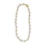 Colorful Beaded Baroque Pearl Necklace - floysun