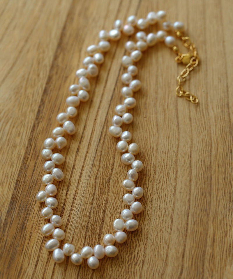 Irregular Natural Pearl Necklace - floysun