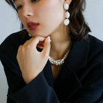Long Baroque Pearls Earrings - floysun