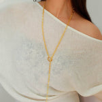 Metal Y-Shape Chain Sweater Chain Necklace - floysun