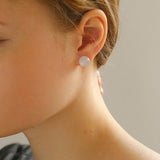 Natural Amethyst Stud Earrings - floysun