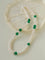 New Chinese-style Green Agate Pearl Necklace - floysun