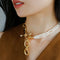 Niche Elegant Multi-layered Freshwater Millet Beaded Necklace - floysun