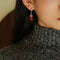 Niche Handmade Natural Stone Earrings Studs - floysun