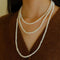 Oval Freshwater Pearl Longs Necklace - floysun