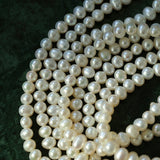 Oval Freshwater Pearl Longs Necklace - floysun