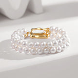 Pearl Double Layer Bracelets - floysun