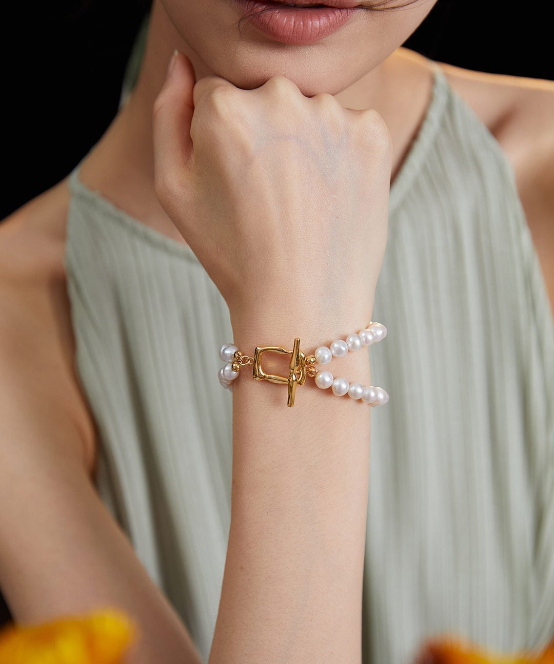 Pearl Double Layer Bracelets - floysun