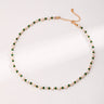 Pearl Emerald Gold Necklace - floysun