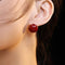 Red Cherry Enamel Glaze Earrings - floysun