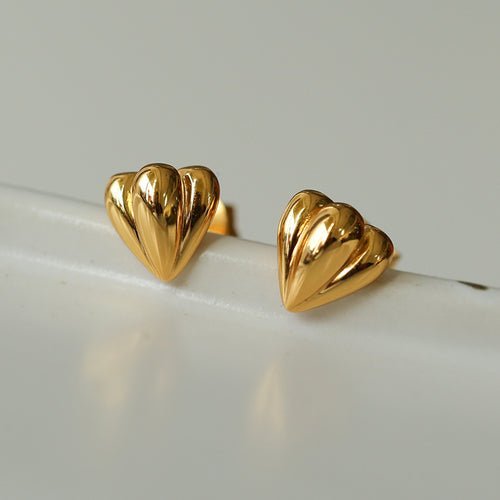 S925 Sterling Silver Love Heart Earrings - floysun