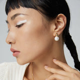 S925 Sterling Silver Pearl Earrings - floysun