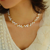 Serenade de Perles: French Wheat Elegance Necklaces - floysun