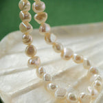 Shaped Irregular Baroque Pearl Necklace - floysun