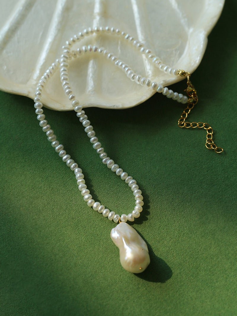 Simple Baroque Pearl Necklaces - floysun