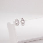 Sterling Silver Asymmetrical Earrings - floysun