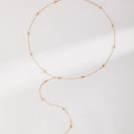 Sterling Silver Bean Long Necklaces - floysun